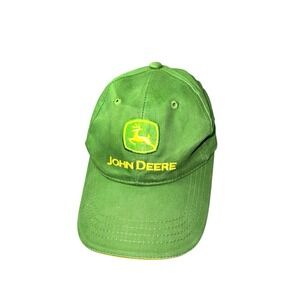 John Deere Youth Stretch Back Hat Genuine John Deere Green/Yellow 5-10yr